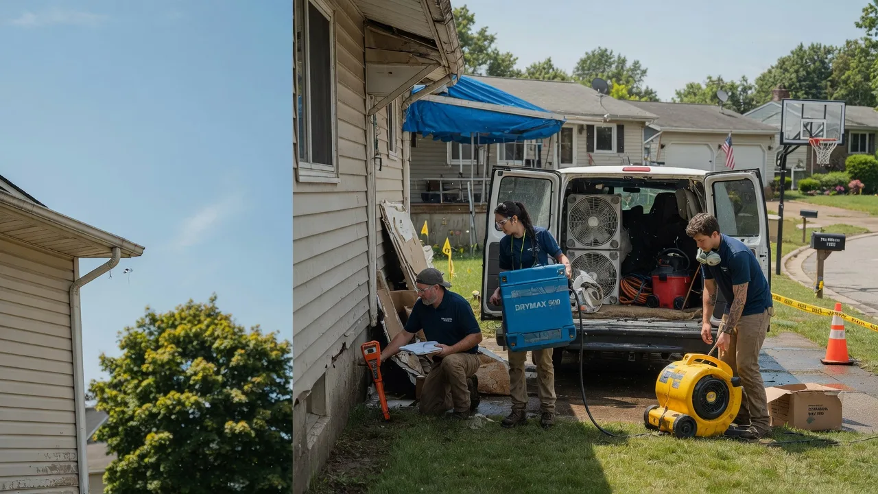 Ceiling Leak Cleanup in Parkville, MD near me