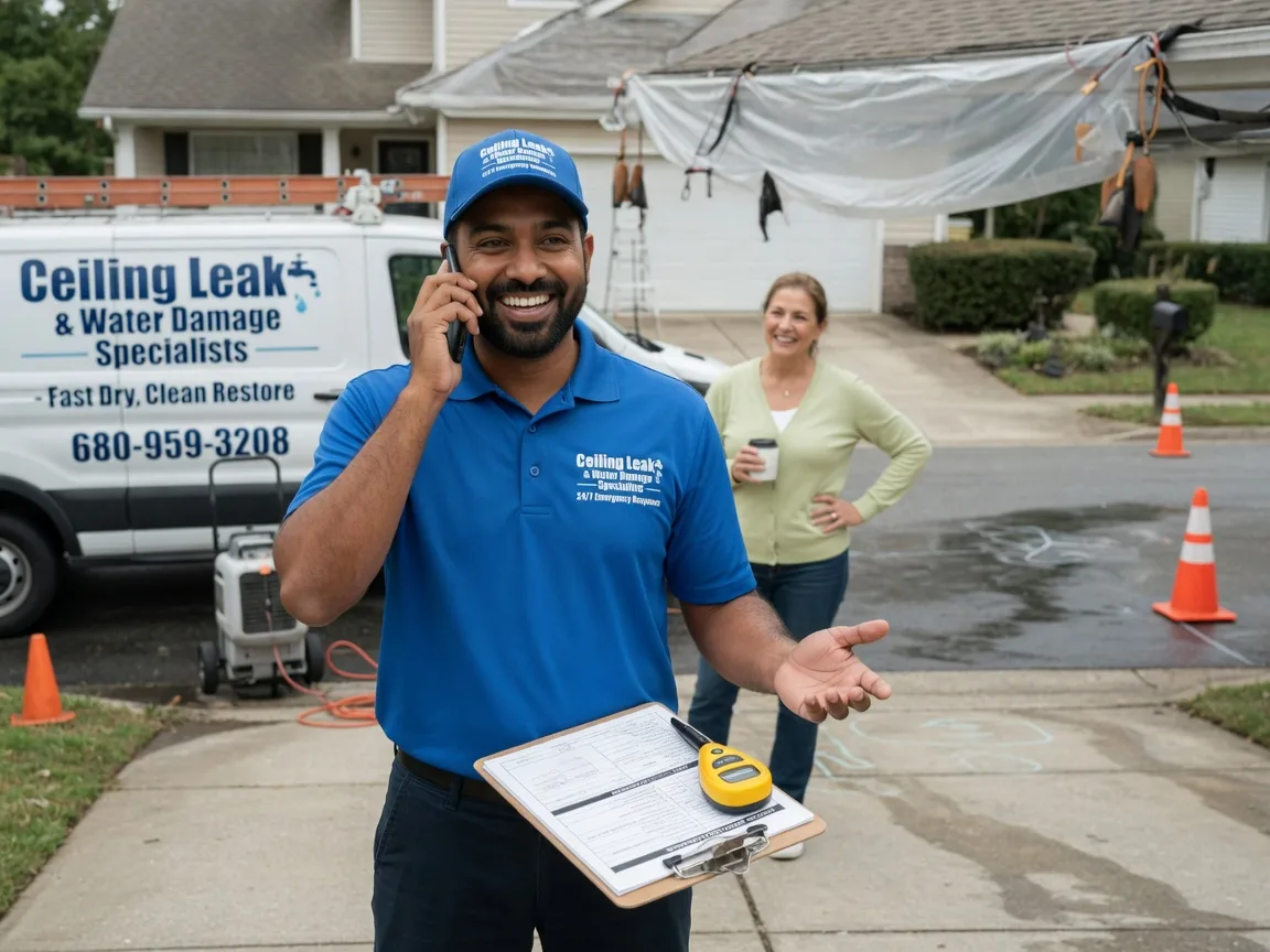Ceiling Leak Cleanup Parkville, MD FAQs